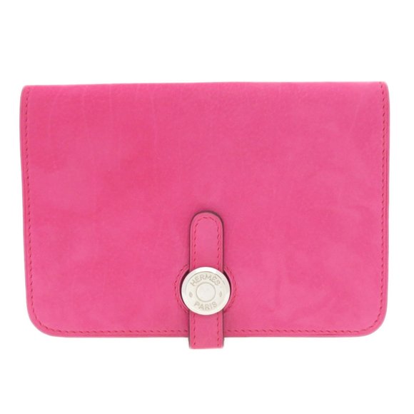 HERMES Pink Wallet - Picture 1 of 11